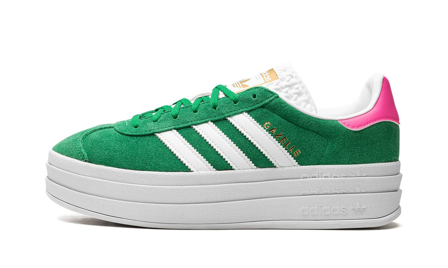 Gazelle Bold WMNS "Green Lucid Pink"