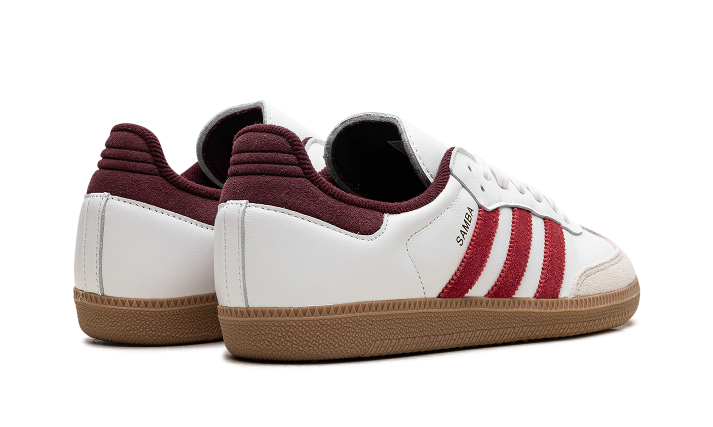 Samba OG "Core White Better Scarlet"