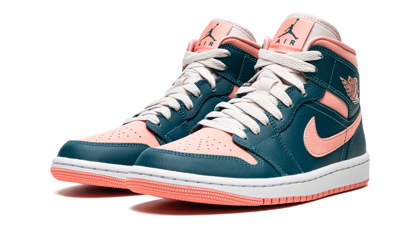 AIR JORDAN 1 MID WMNS "Dark Teal Green" BQ6472 308