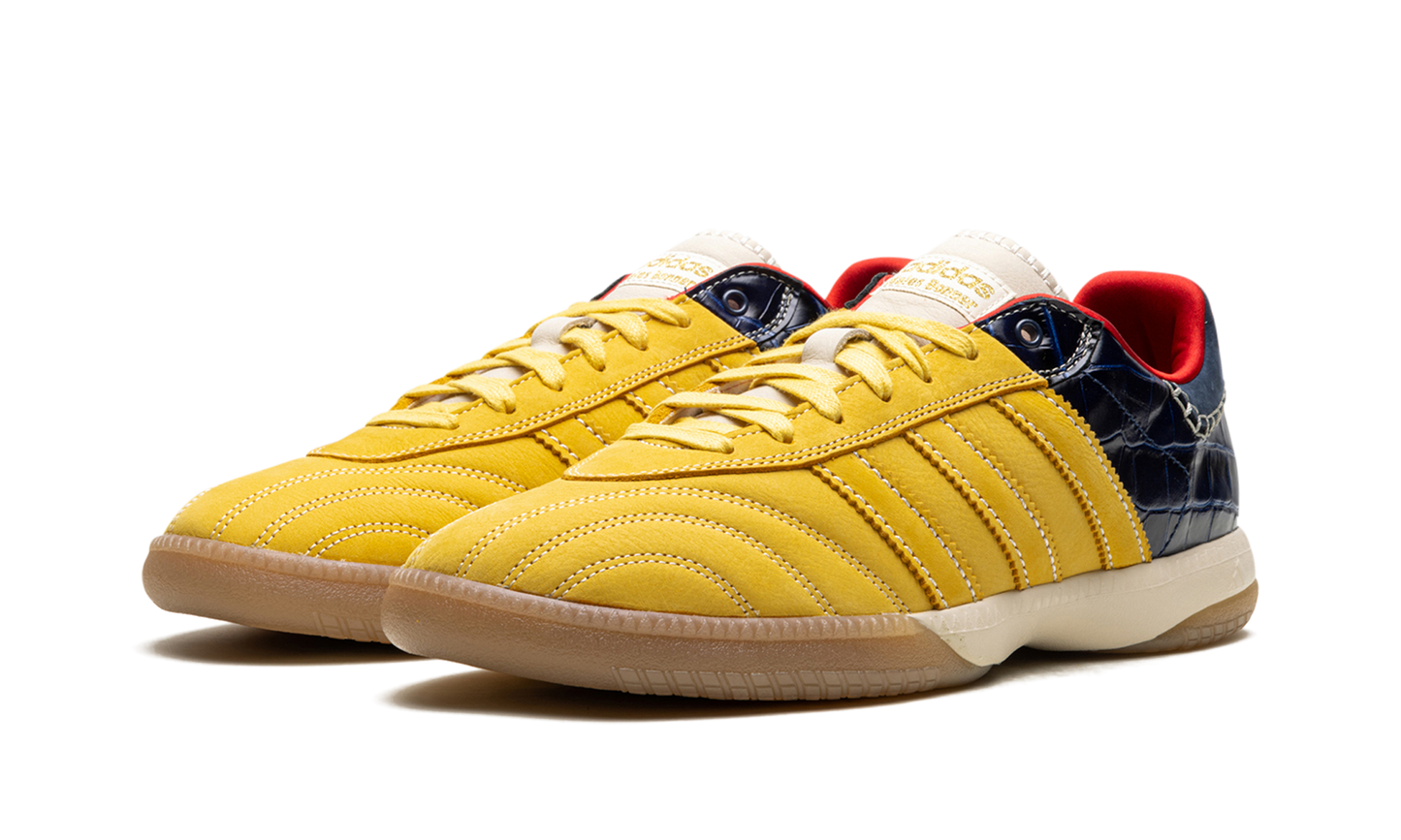 Samba Millenium "Wales Bonner - Fade Gold / Navy Croc"