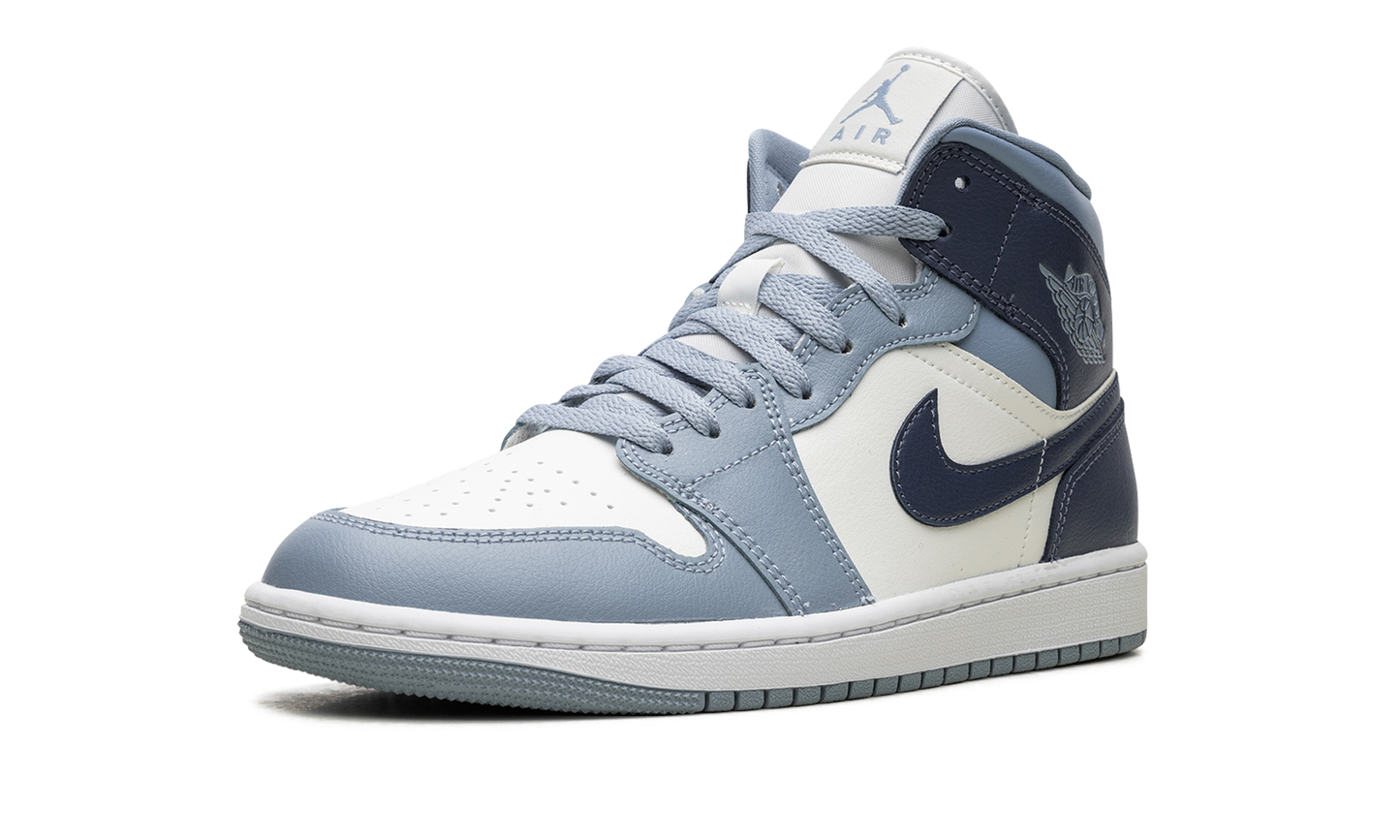 AIR JORDAN 1 MID WMNS "Two-Tone Blue" BQ6472 140