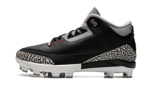 Air Jordan 3 Cleats "Black Cement" FZ8627 001