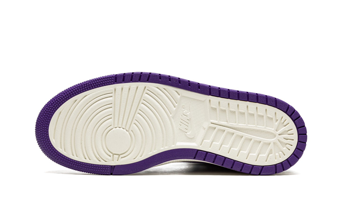 AIR JORDAN 1 HIGH ZOOM CMFT WMNS "Purple Patent" CT0979 505