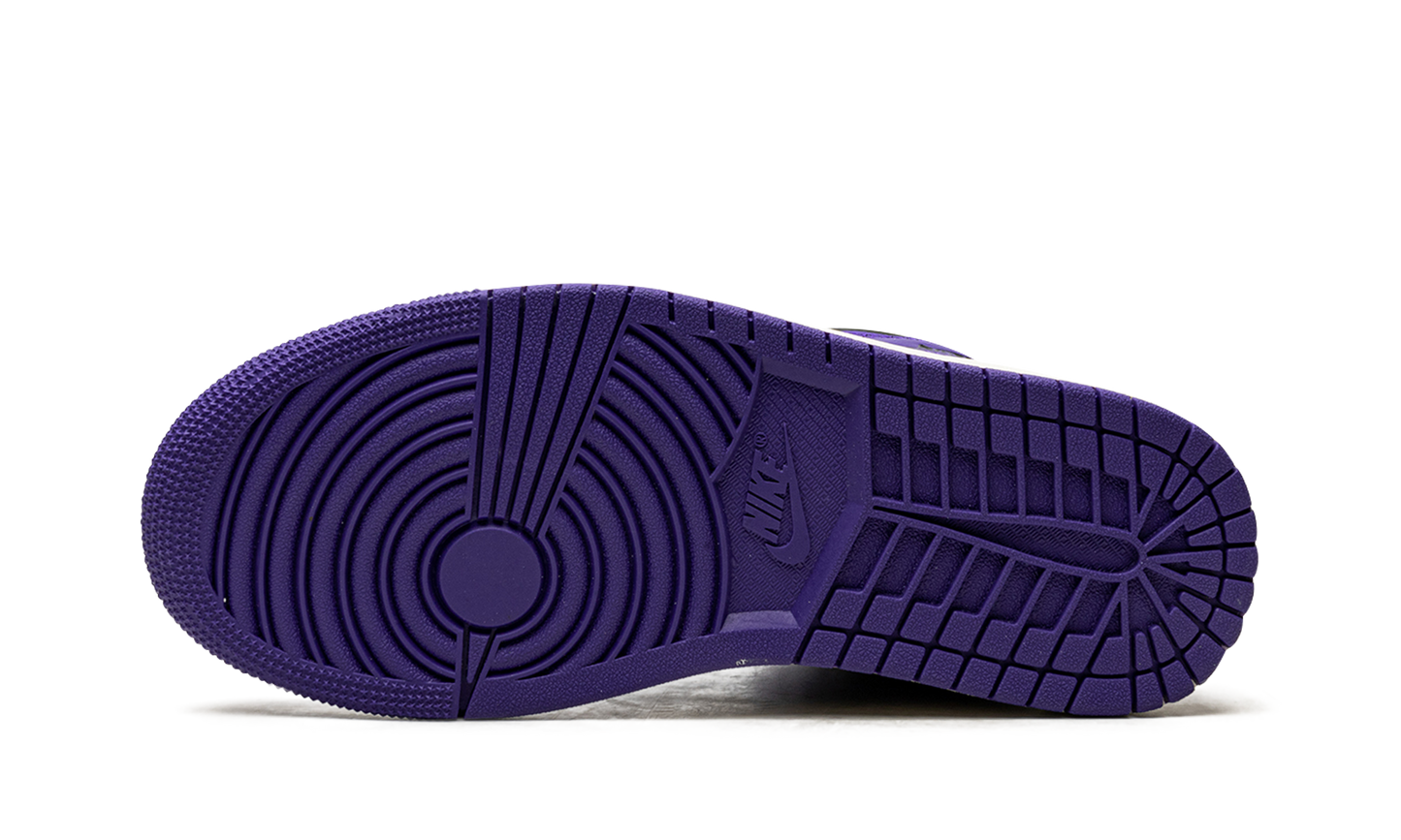 JORDAN 1 MID WMNS "Black/Purple" BQ6472 051