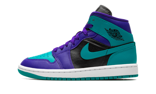 AIR JORDAN 1 MID WMNS "Black Grape"
