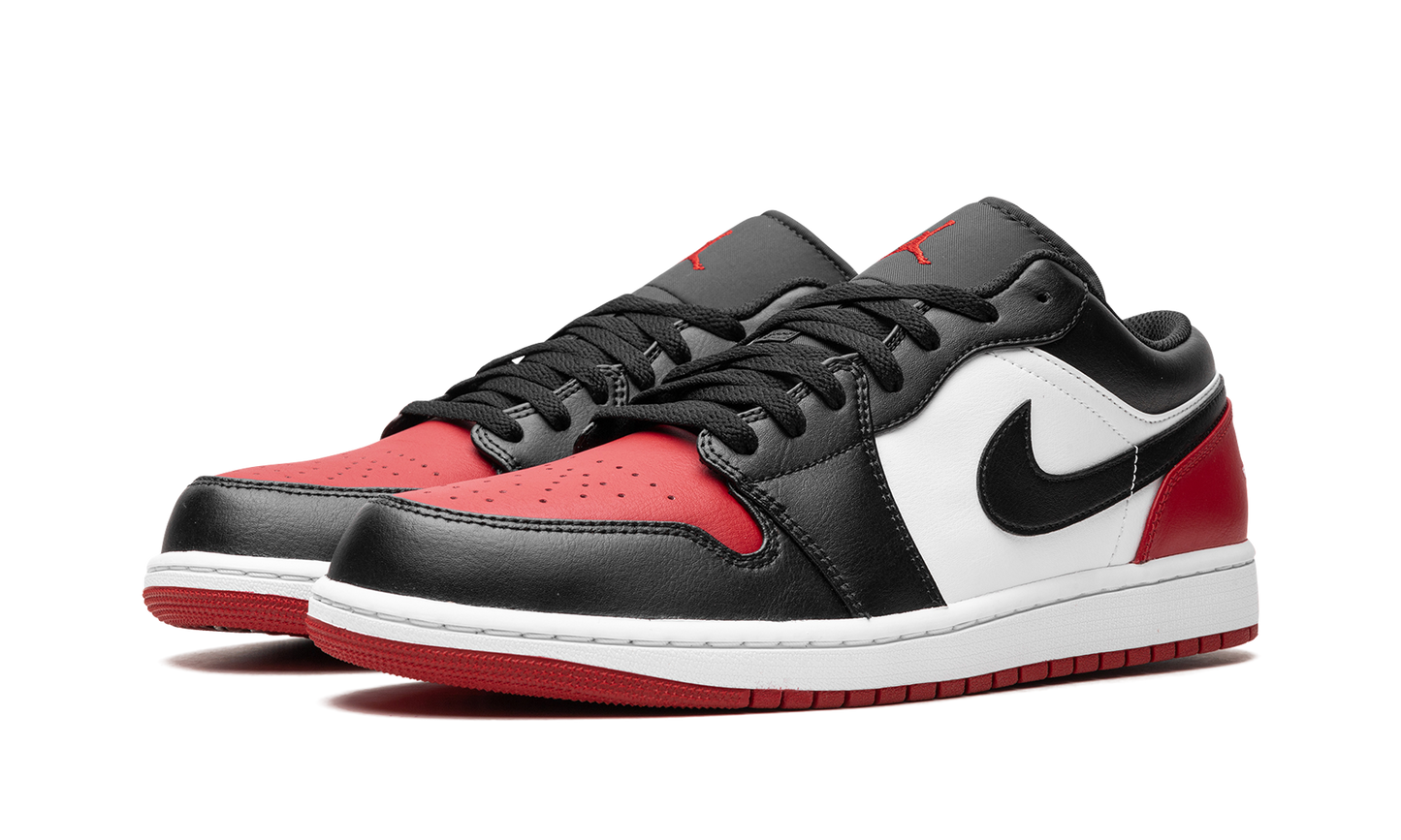 Air Jordan 1 Low "Bred Toe" 553558 161