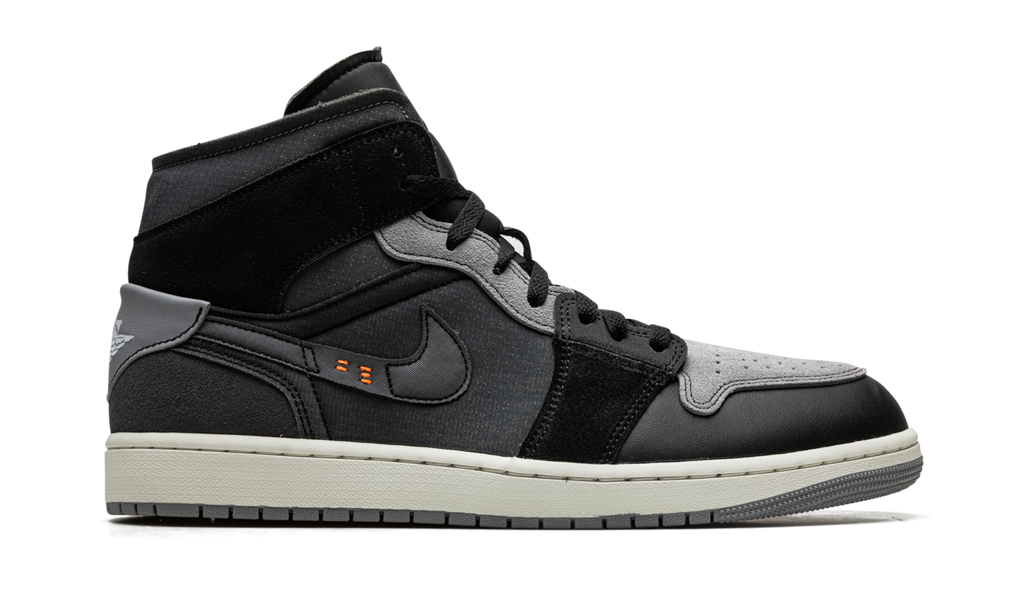 Air Jordan 1 Mid SE Craft "Inside Out - Black" DM9652 001