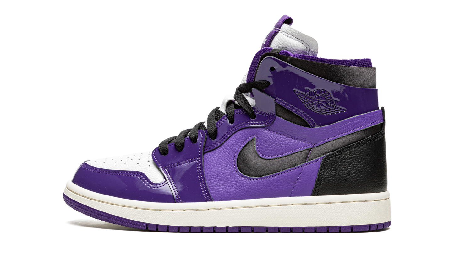 AIR JORDAN 1 HIGH ZOOM CMFT WMNS "Purple Patent" CT0979 505