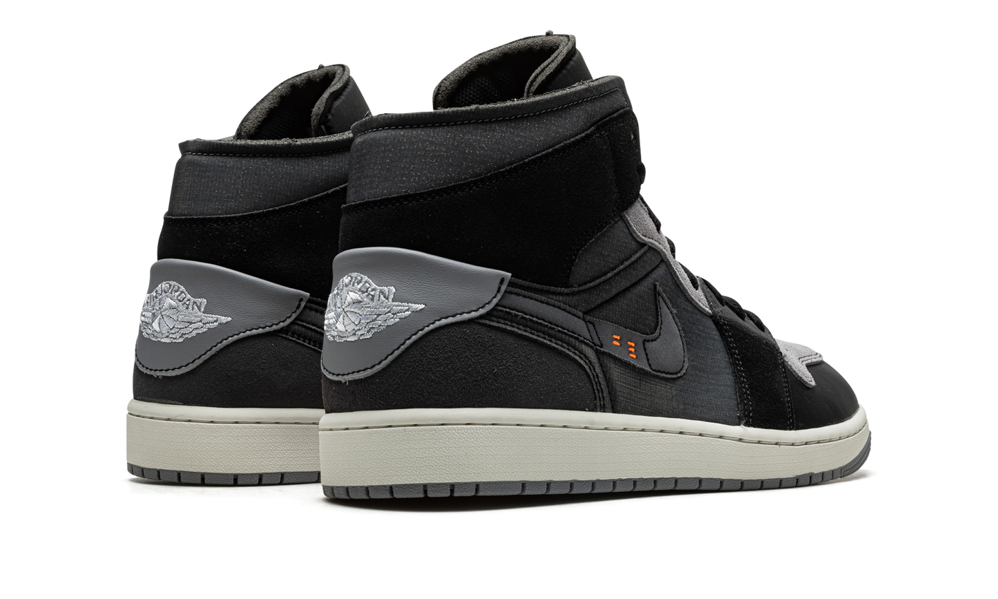 Air Jordan 1 Mid SE Craft "Inside Out - Black" DM9652 001