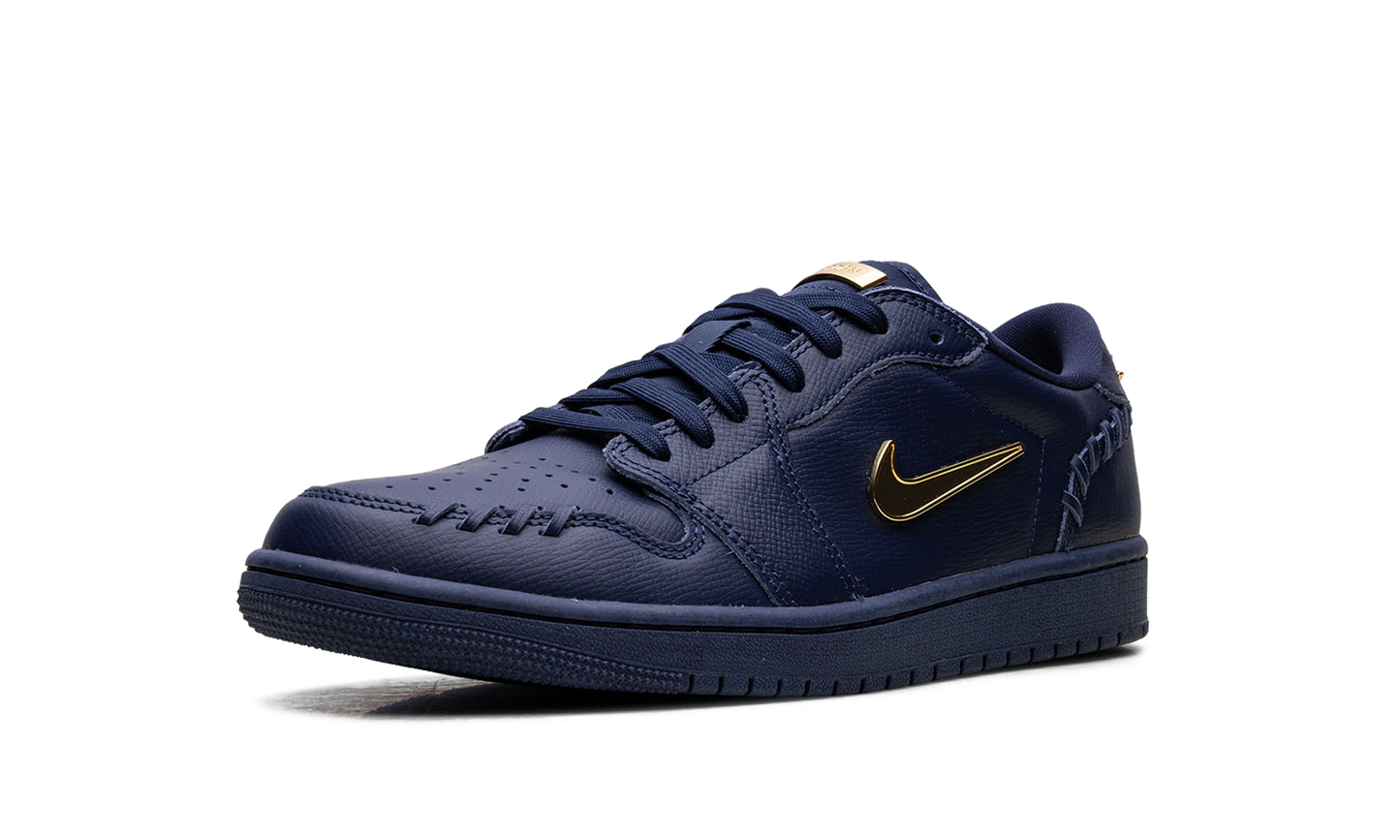 Jordan 1 Low WMNS "Method of Make Midnight Navy Metallic Gold" FN5032 400