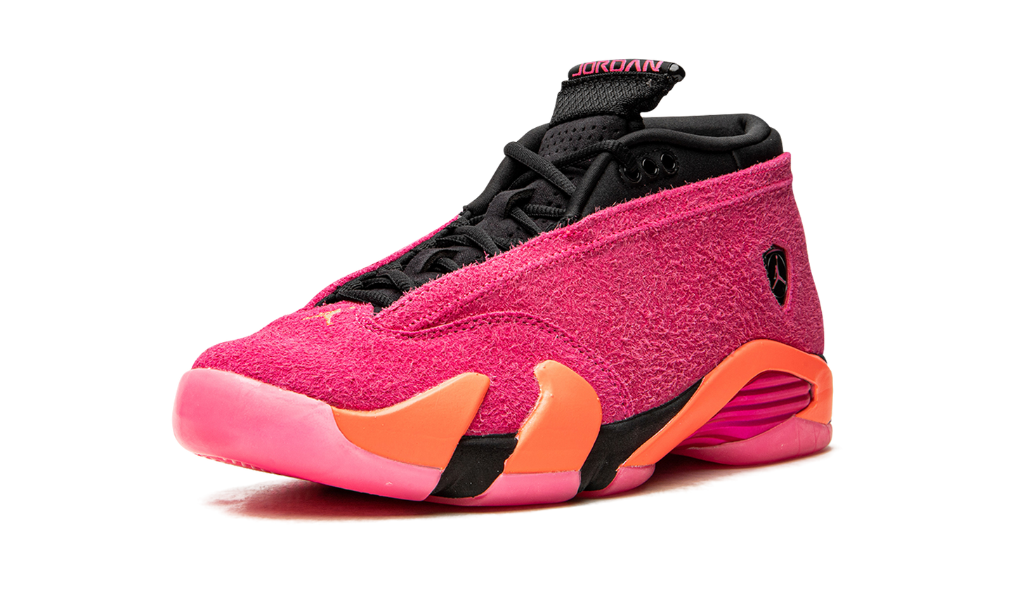 AIR JORDAN 14 RETRO LO WMNS "Shocking Pink"