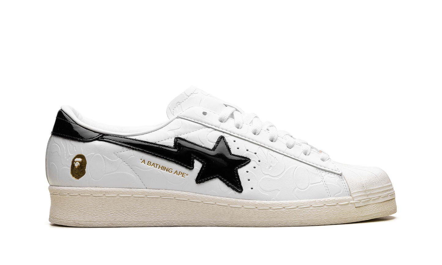 Superstar Vintage "A Bathing Ape - White Black"