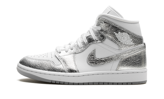 Air Jordan 1 Mid SE WMNS "Metallic Silver" FN5031 100