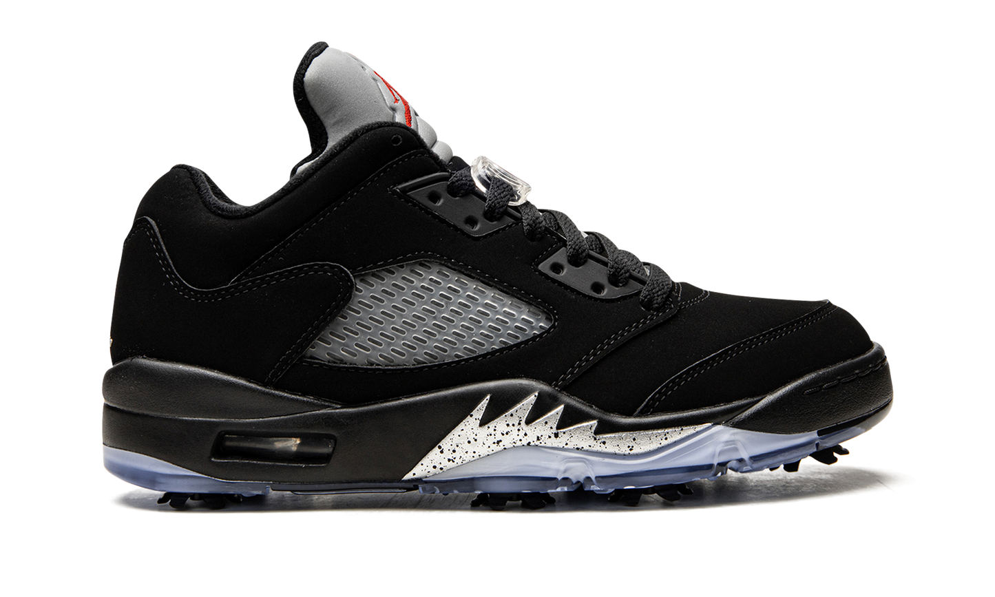 Jordan 5 Retro Low Golf "Black Metallic" CU4523 003