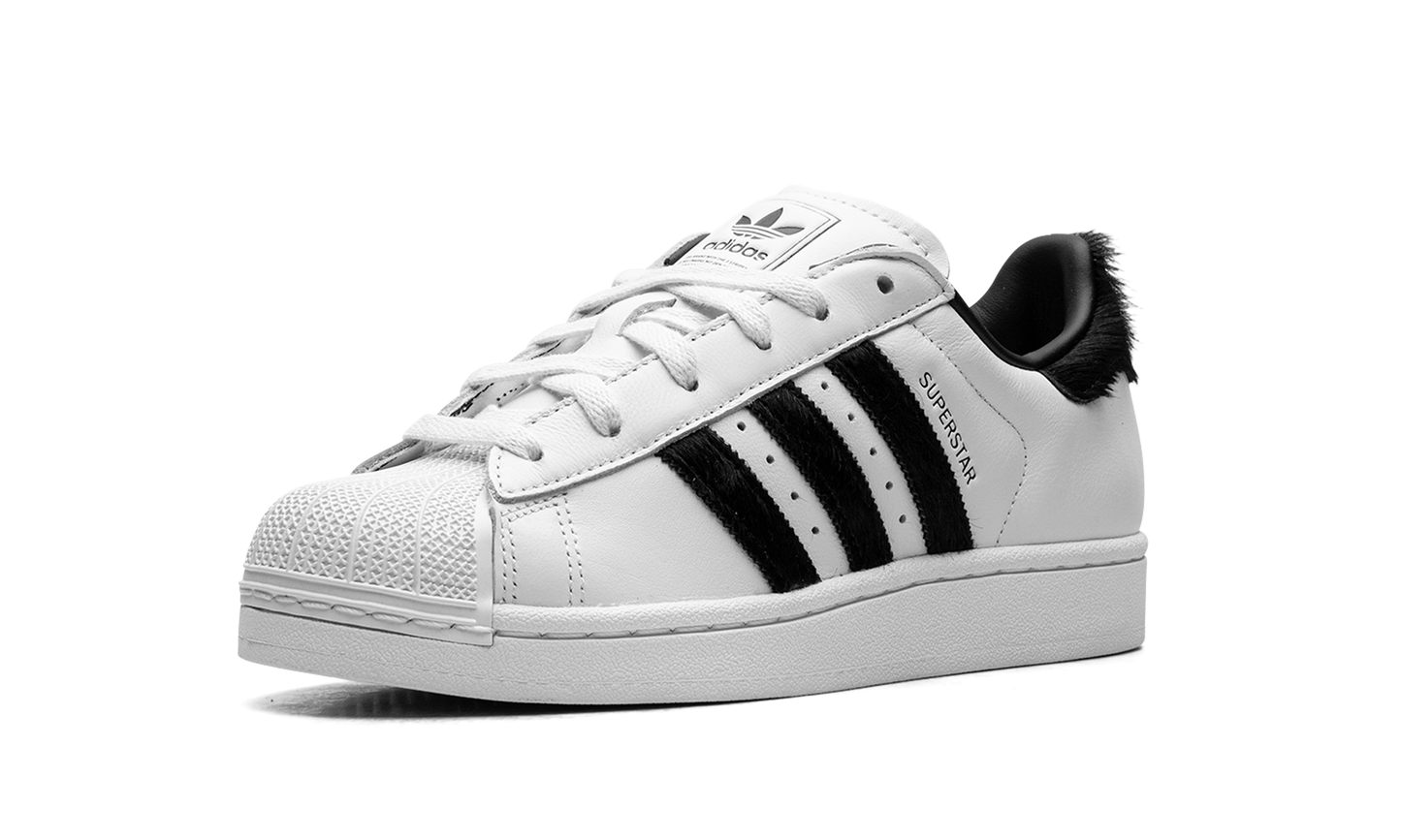 Superstar II WMNS "White Black Pony Hair"