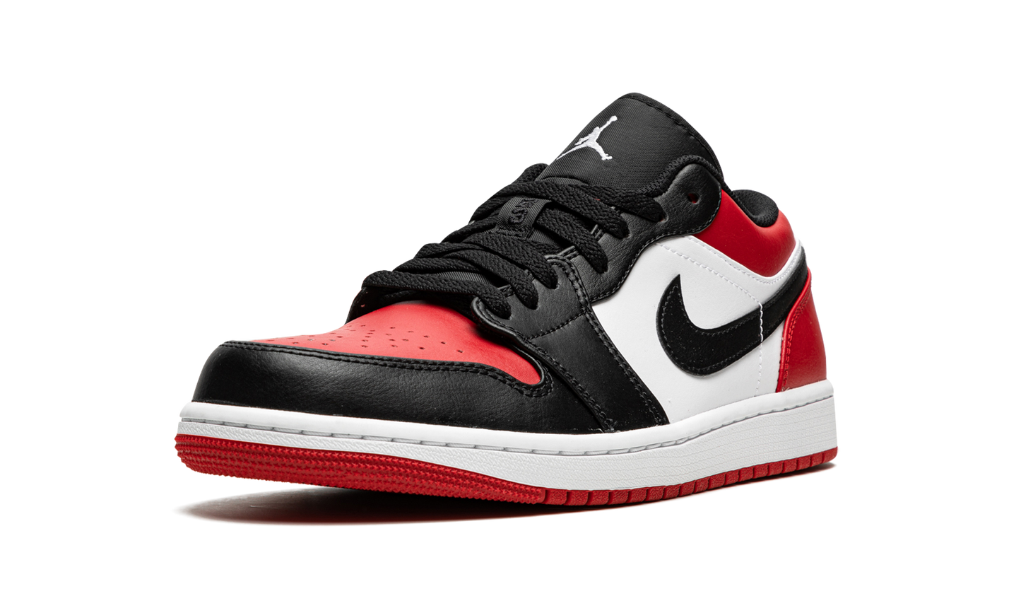 Air Jordan 1 Low "Bred Toe" 553558 612