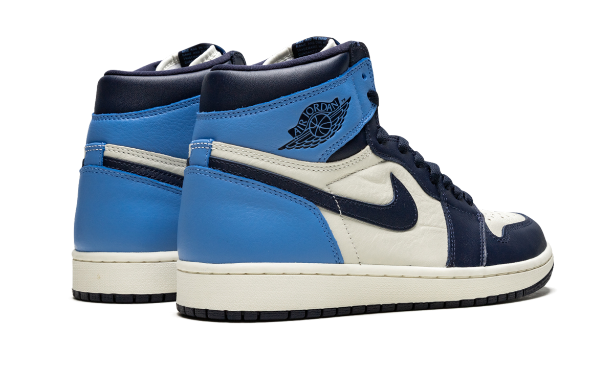 Air Jordan 1 Retro High OG "Obsidian/University Blue" 555088 140