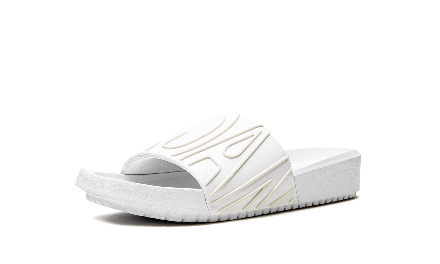 AIR JORDAN NOLA SLIDE WMNS "Triple White" CZ8027 100