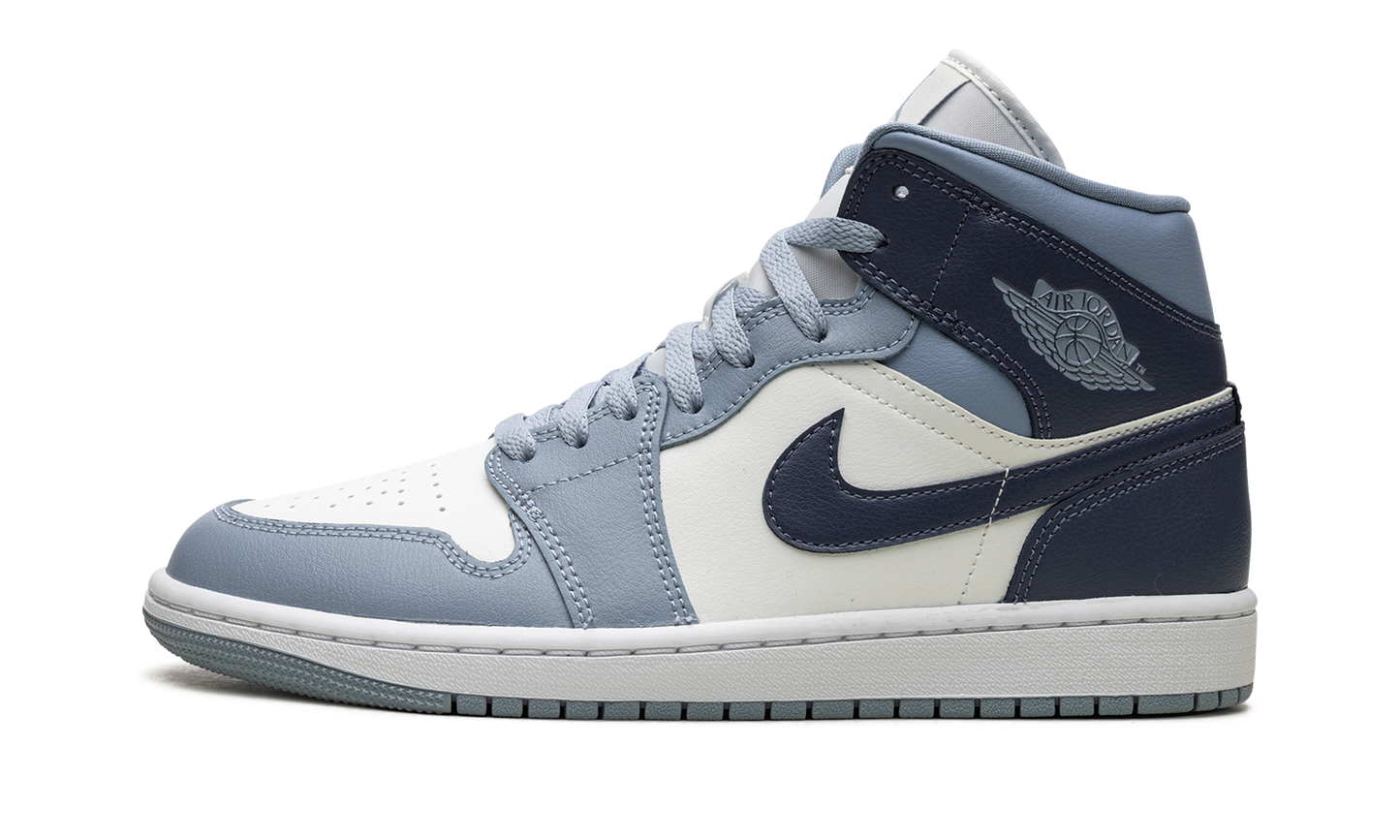AIR JORDAN 1 MID WMNS "Two-Tone Blue" BQ6472 140