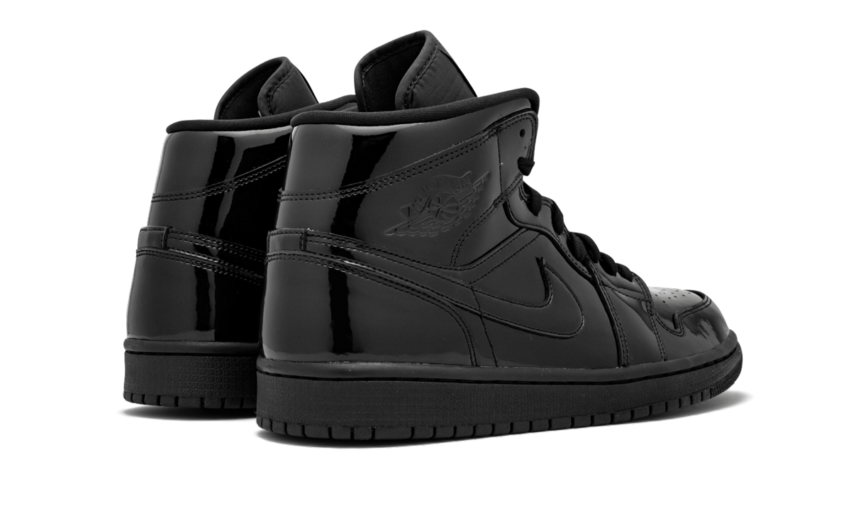 AIR JORDAN 1 MID WMNS "Black Patent Leather" BQ6472 002