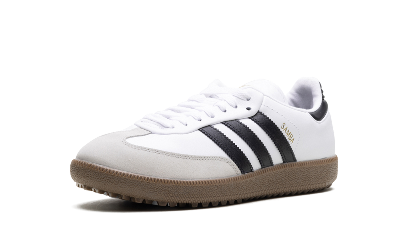 Samba Spikeless Golf "White Black Gum"