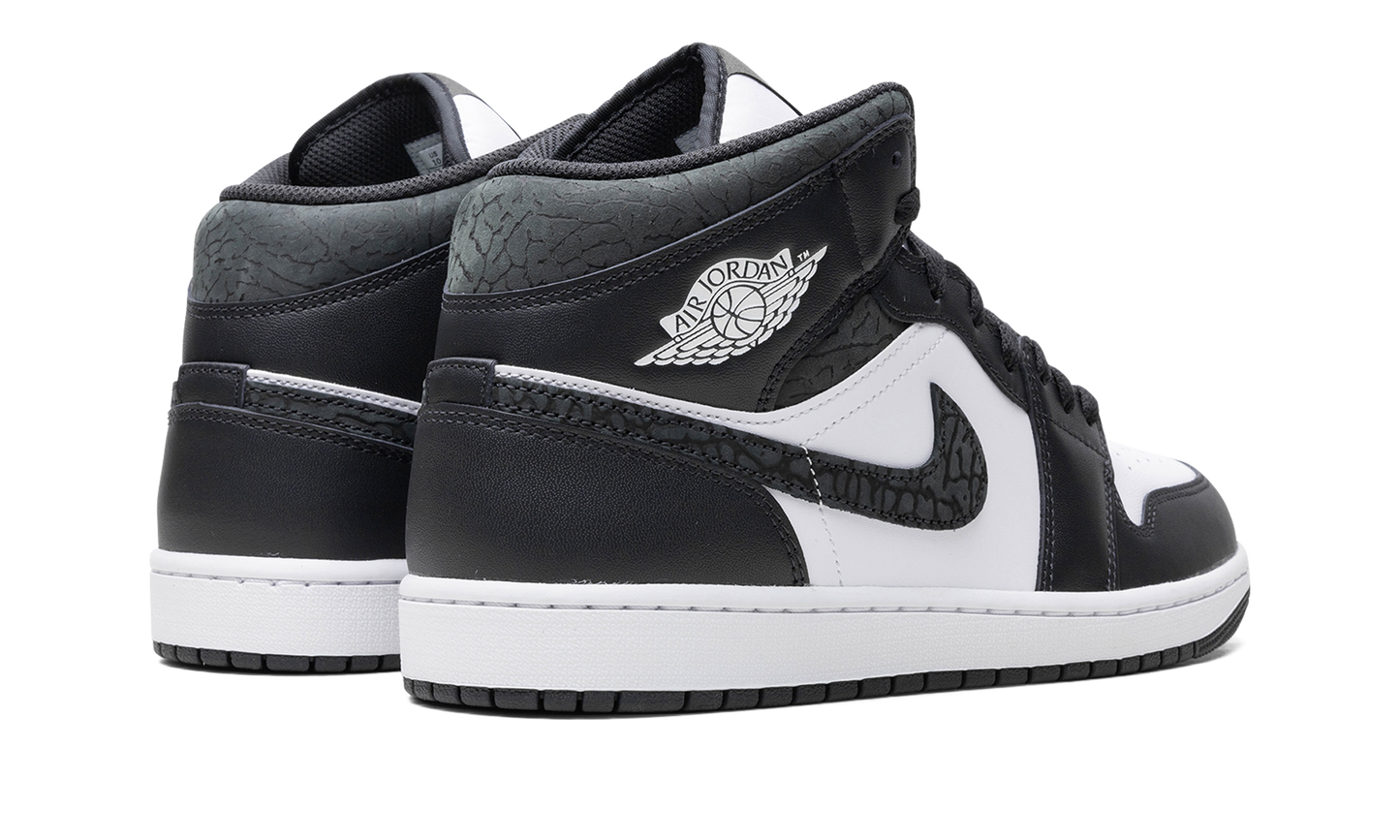 Air Jordan 1 Mid "Panda Elephant" FB9911 001