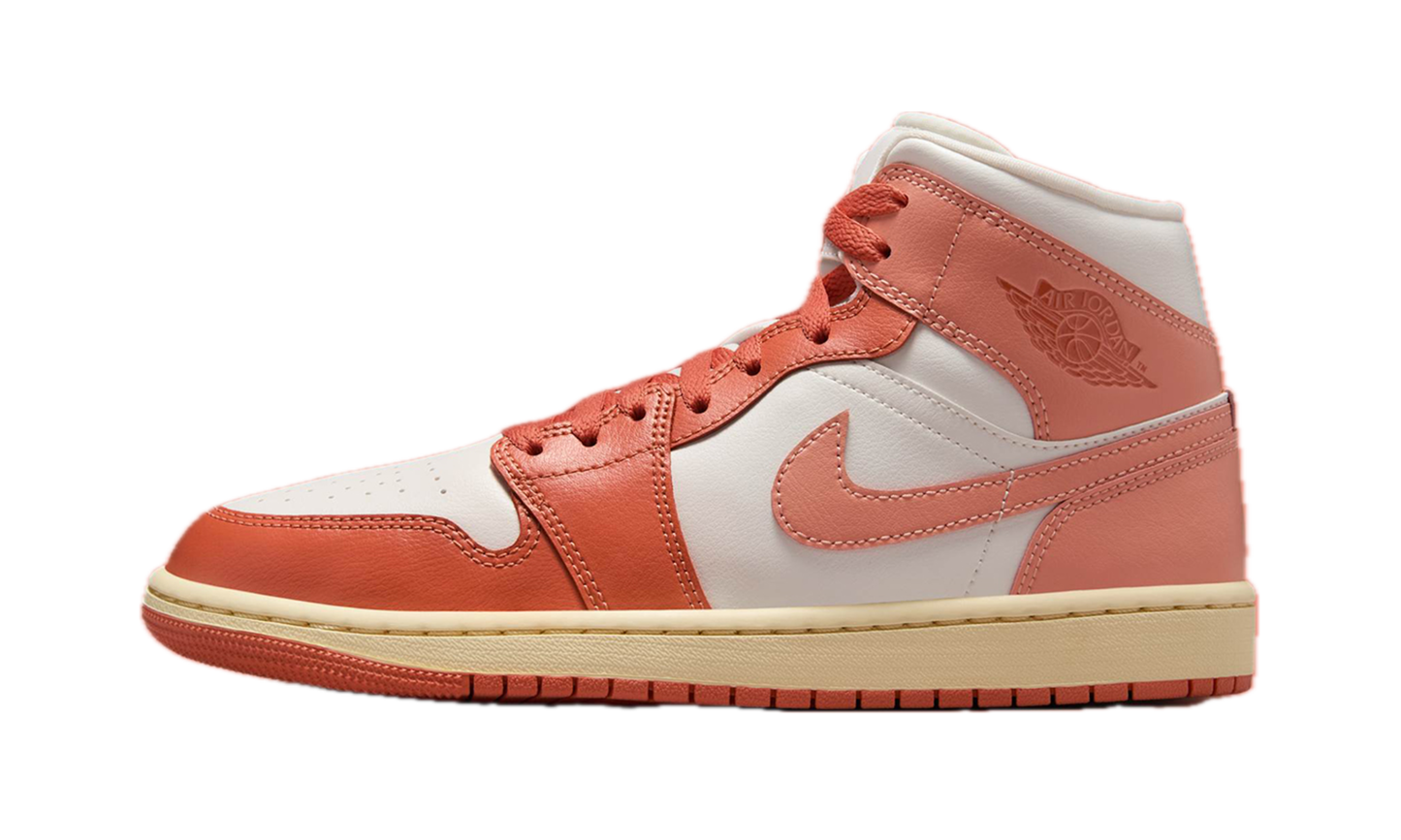 Air Jordan 1 Mid WMNS "Madder Root" BQ6472 180