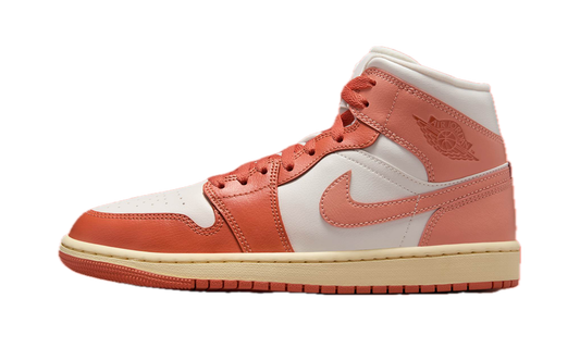 Air Jordan 1 Mid WMNS "Madder Root" BQ6472 180