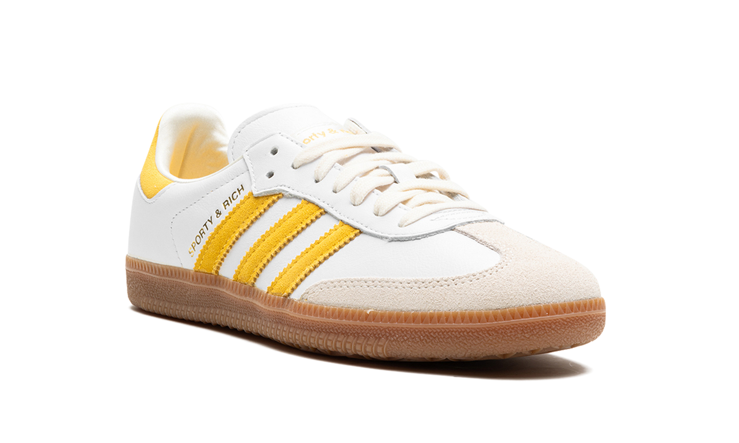 Samba OG "SPORTY & RICH - White Bold Gold"