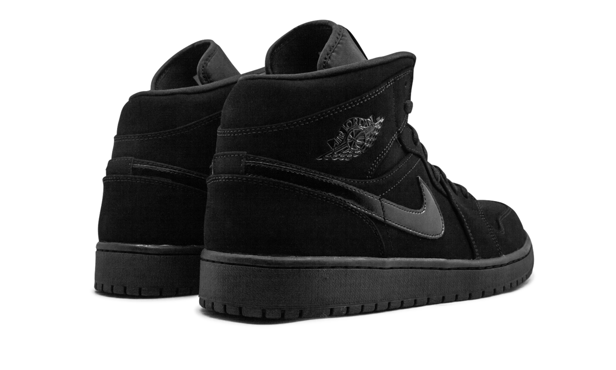 Air Jordan 1 Mid "Black" 554724 056