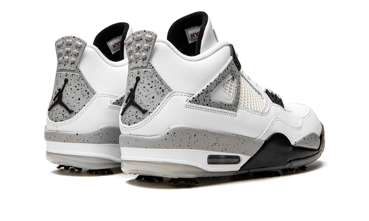 Air Jordan 4 Golf "White Cement" CU9981 100