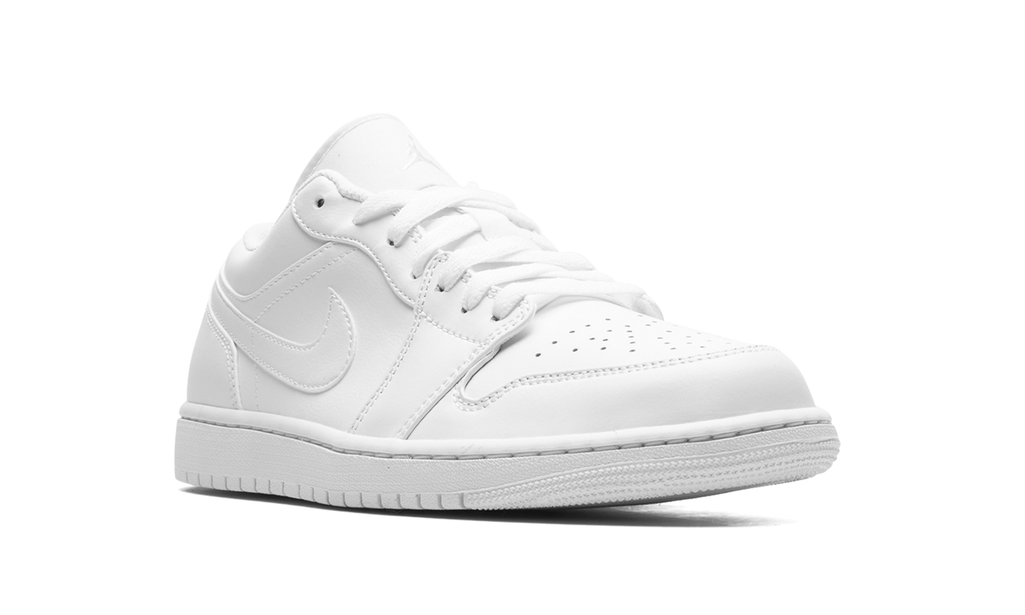 Air Jordan 1 Low "Triple White" 553558 136