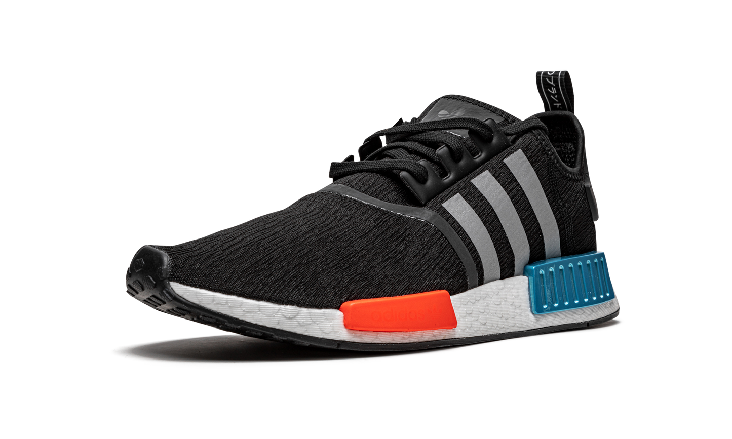 NMD_R1 "Black / Silver / Solar Red"