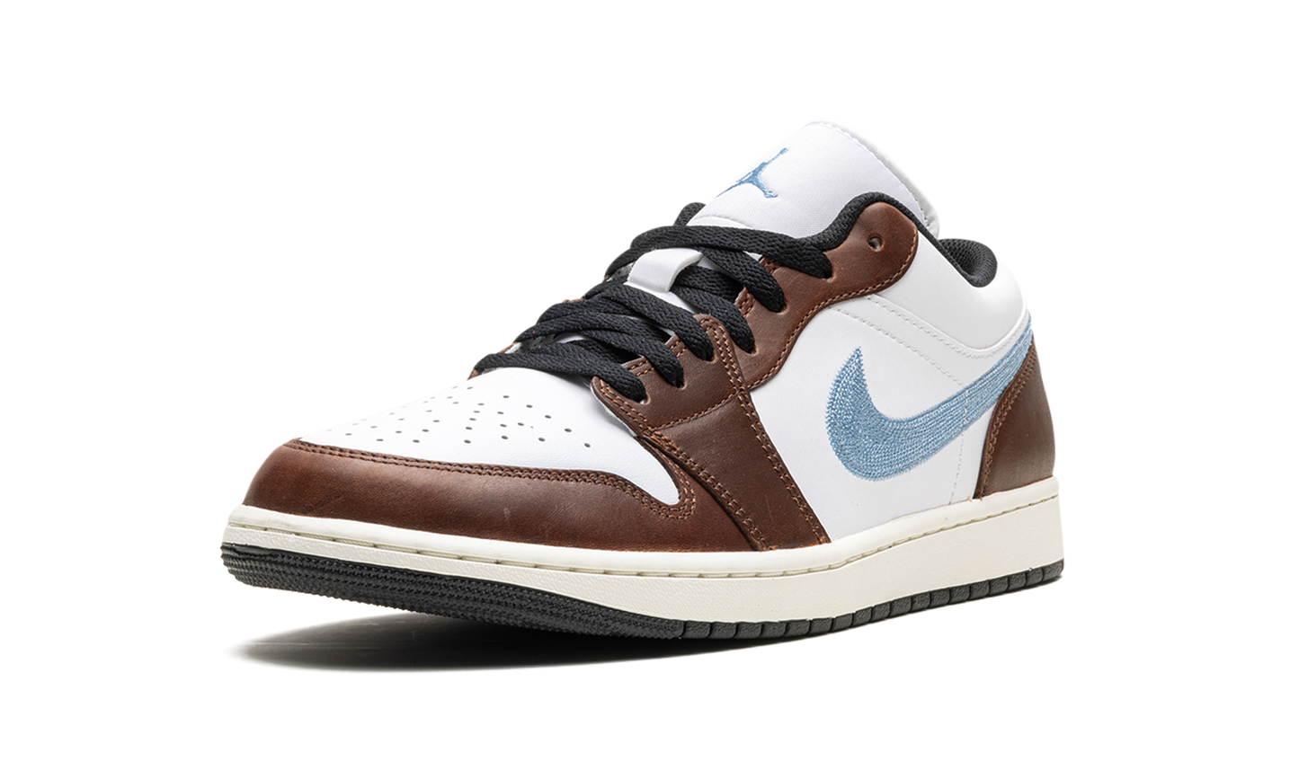 Air Jordan 1 Low SE "Embroidered Swoosh - Mocha" FQ7832 142