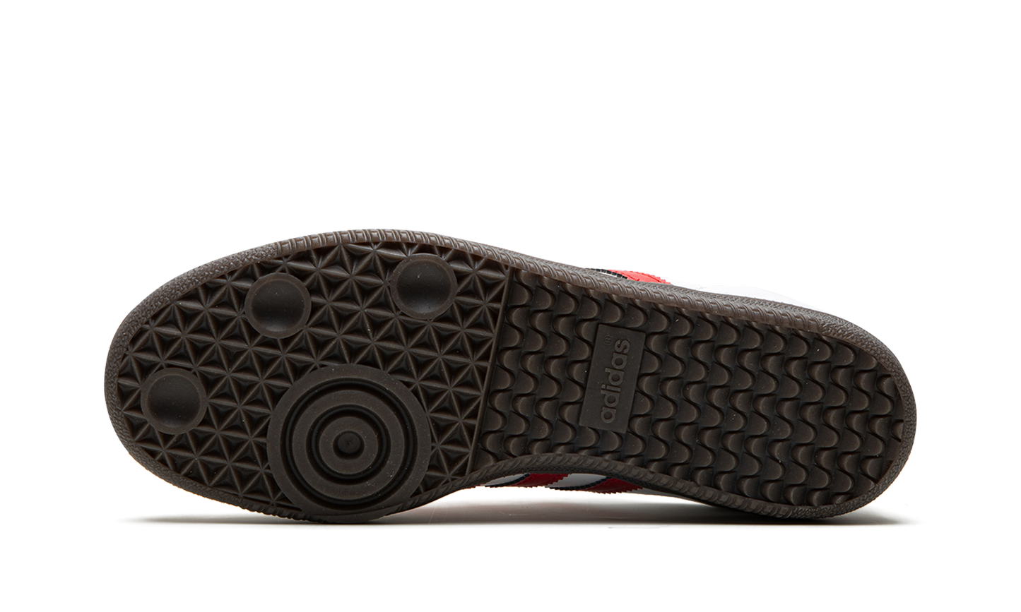 Samba OG "White / Better Scarlet"