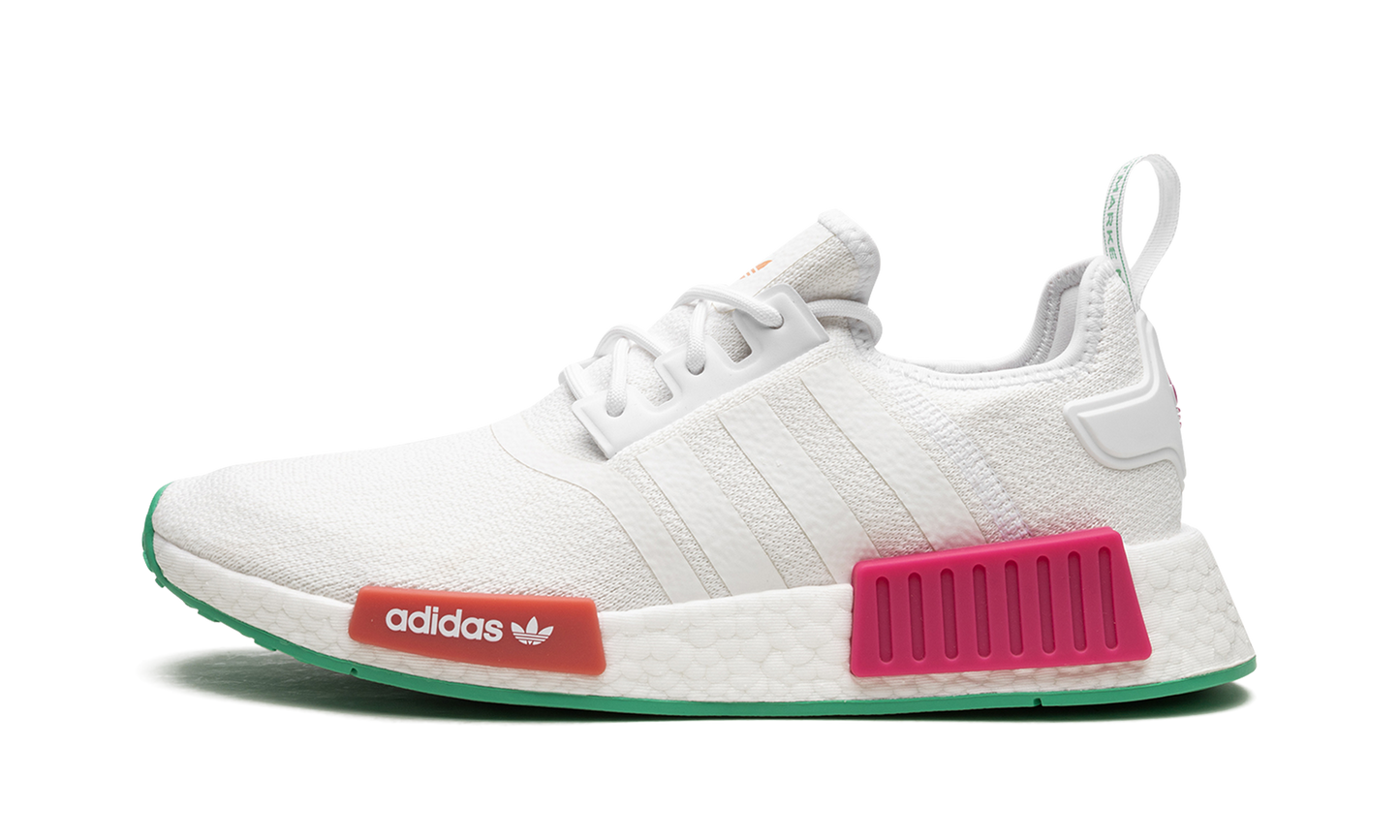 NMD R1 WMNS "White Magenta Green"