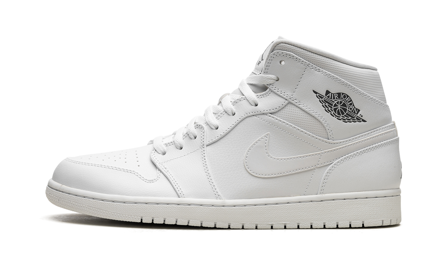 Air Jordan 1 Mid "White / Cool Grey"