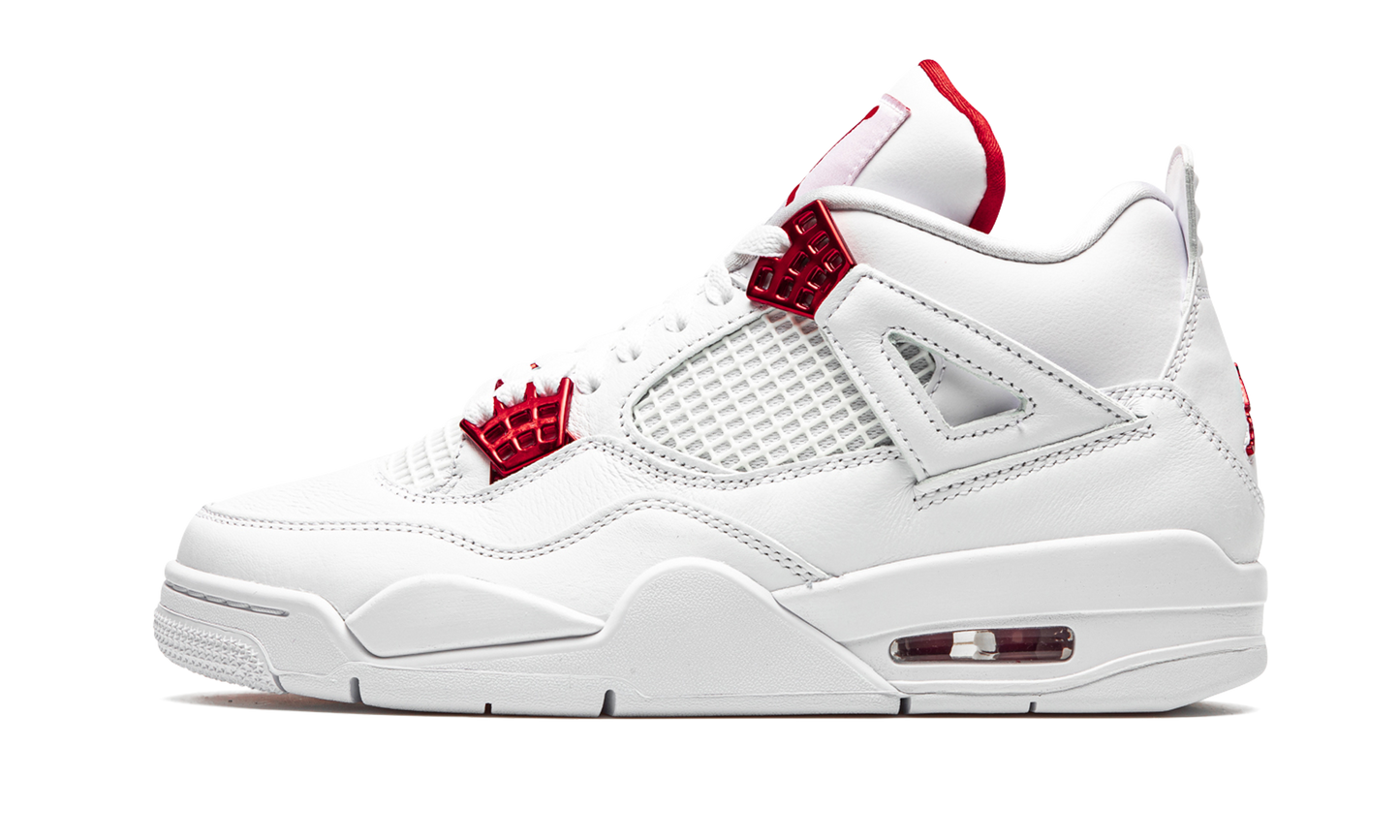 Air Jordan 4 Retro "Metallic Pack - University Red" CT8527 112