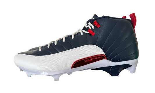 Air Jordan 12Alpha 3 PE Cleats "Howard University - Navy / White" FJ6211 416