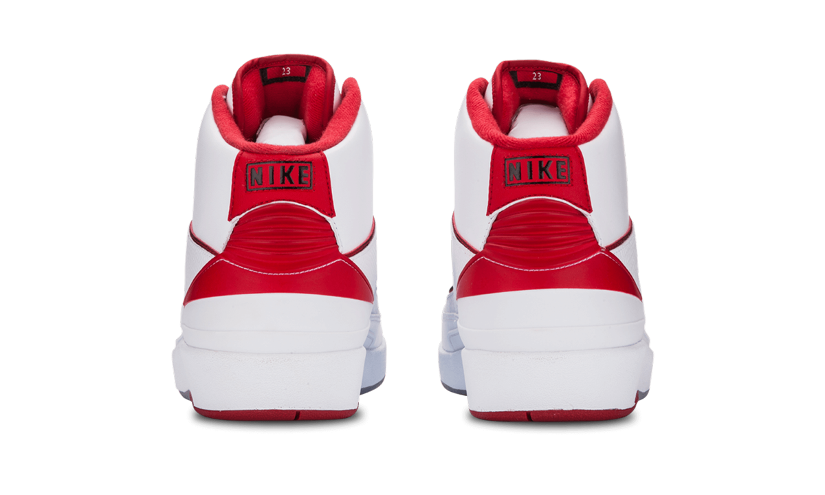 Air Jordan 2 Retro "White/Varsity Red" 385475 102