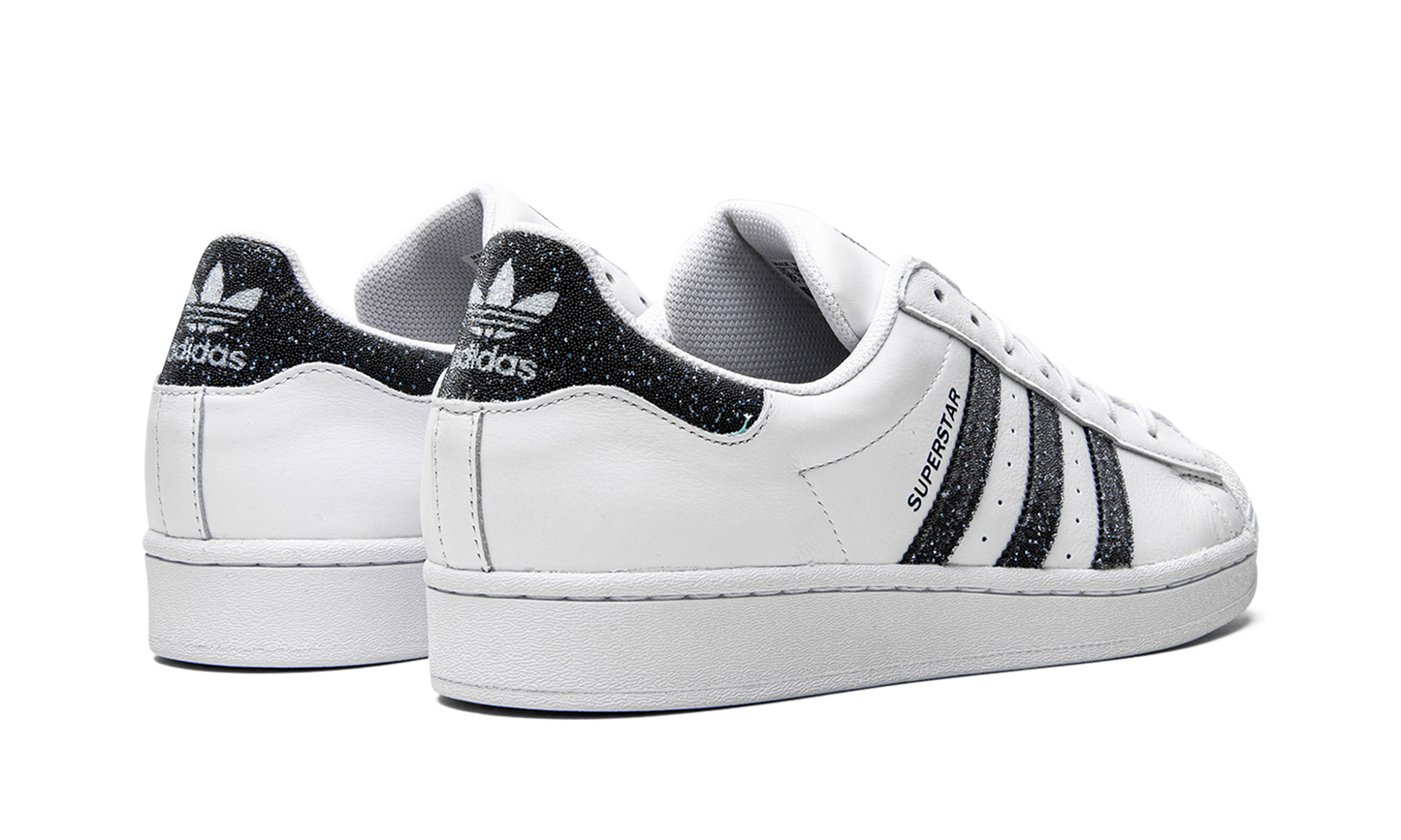 Superstar i "Swarovski White Black"