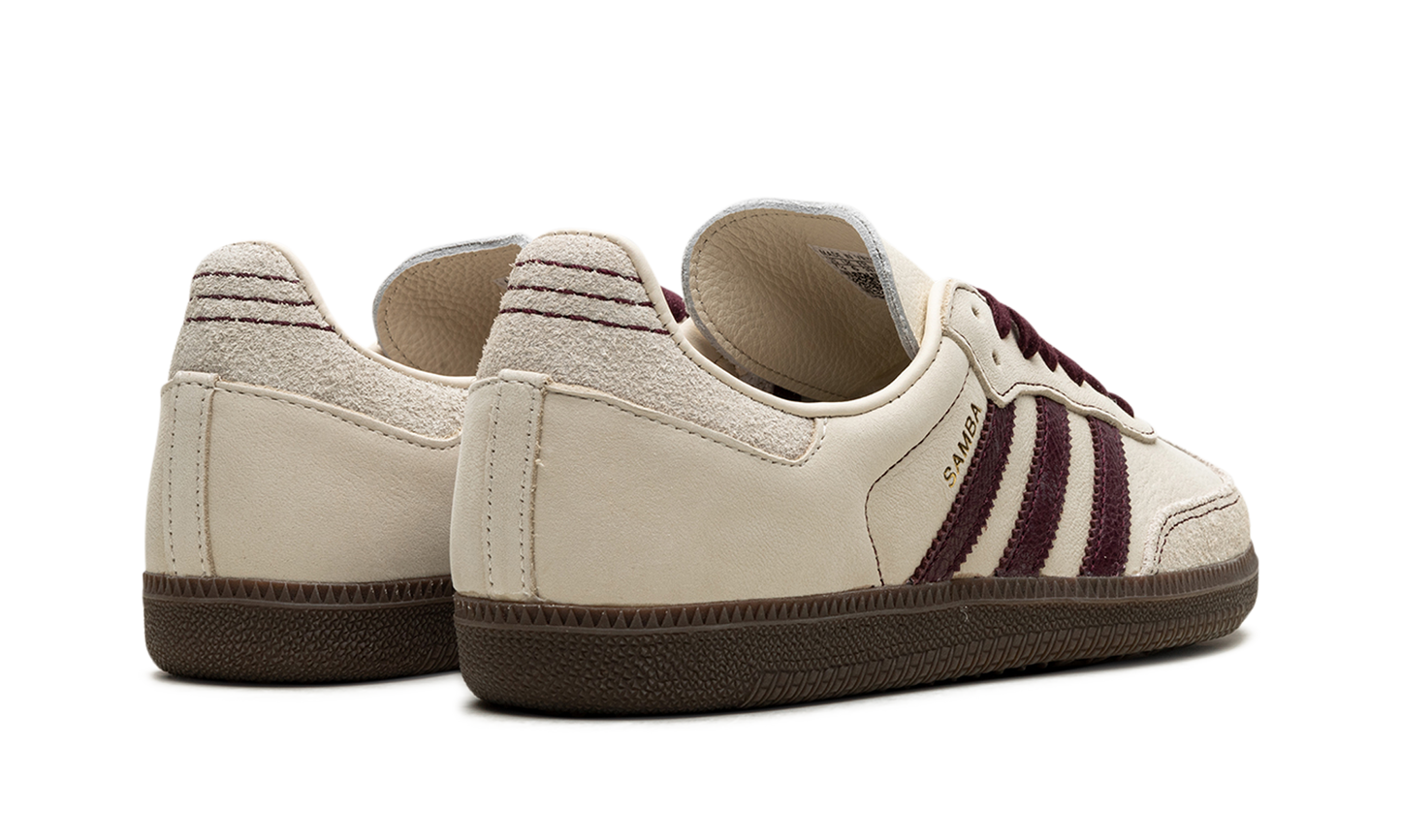 Samba OG WMNS "Wonder White Maroon"