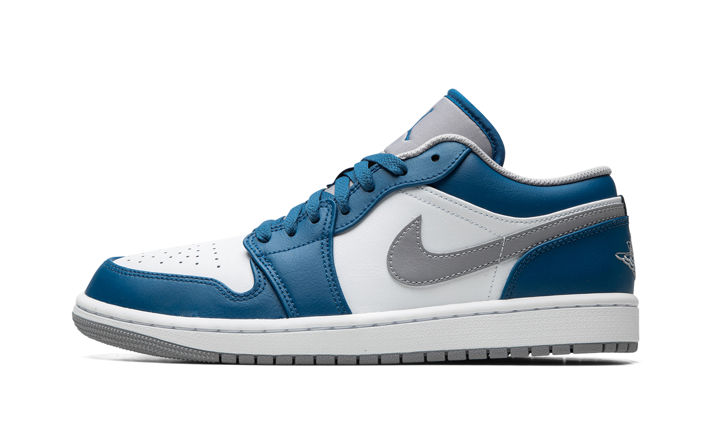 Air Jordan 1 Low "True Blue" 553558 412