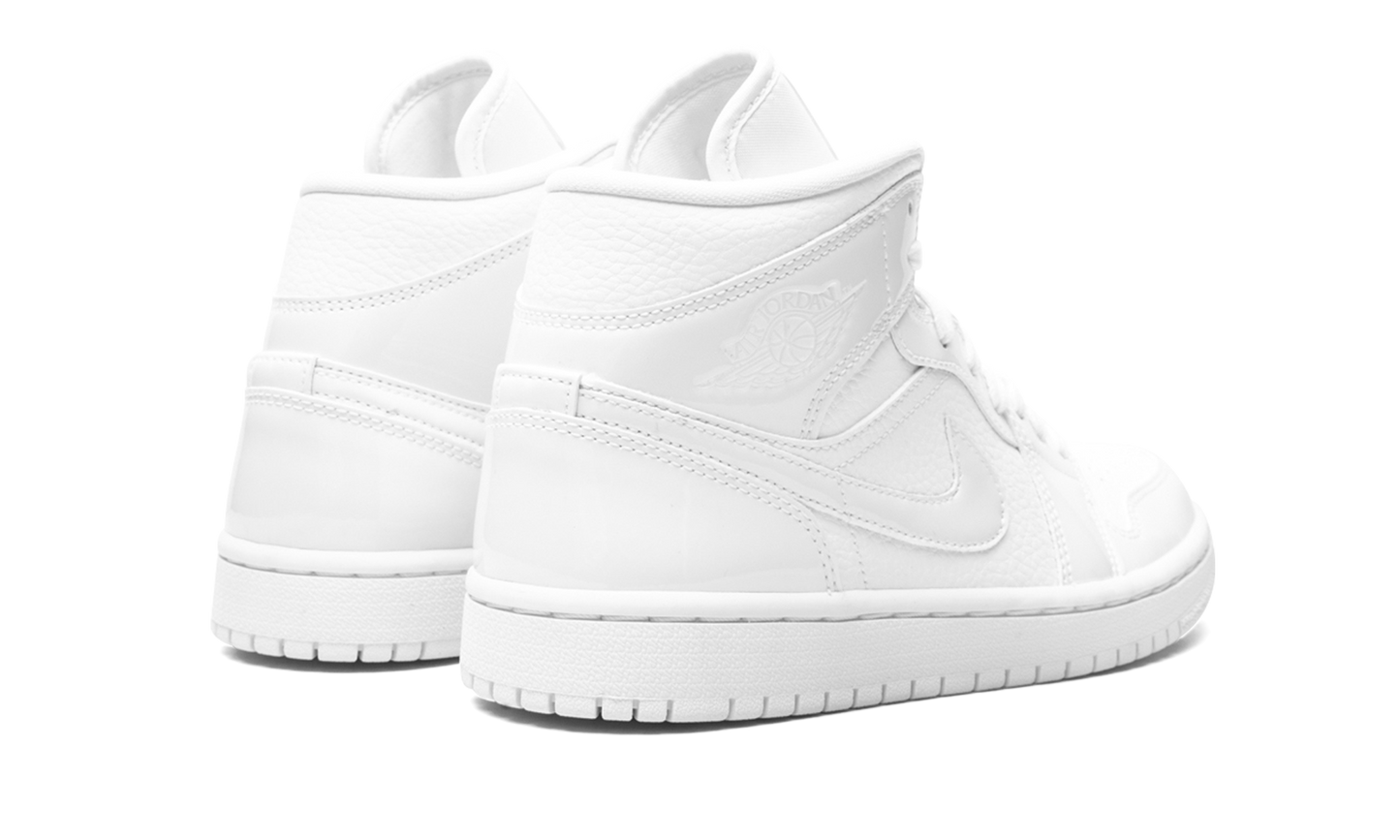 AIR JORDAN 1 MID WMNS "Triple White" BQ6472 100