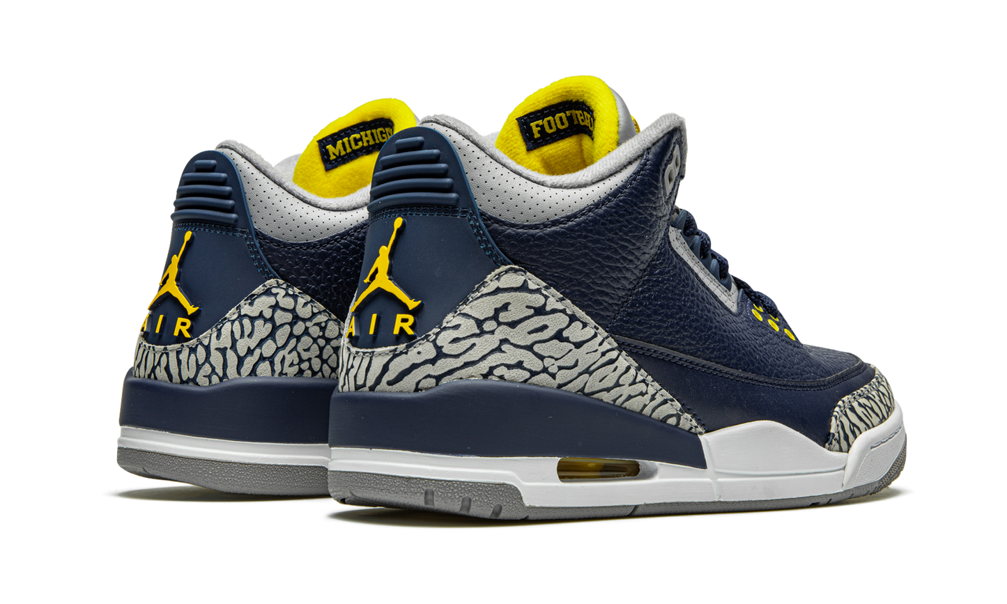 Air Jordan 3 Retro PE "Michigan" AJ3 820064