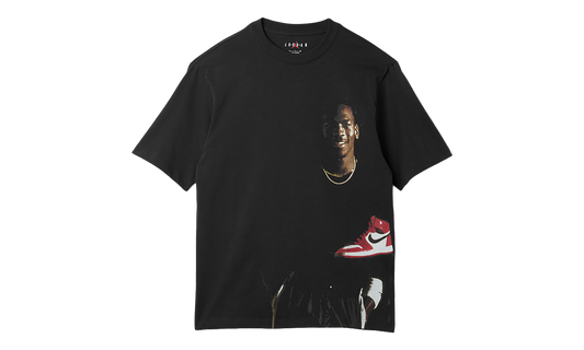 Air Jordan Short Sleee Tee "Off Noir" HQ2666 045