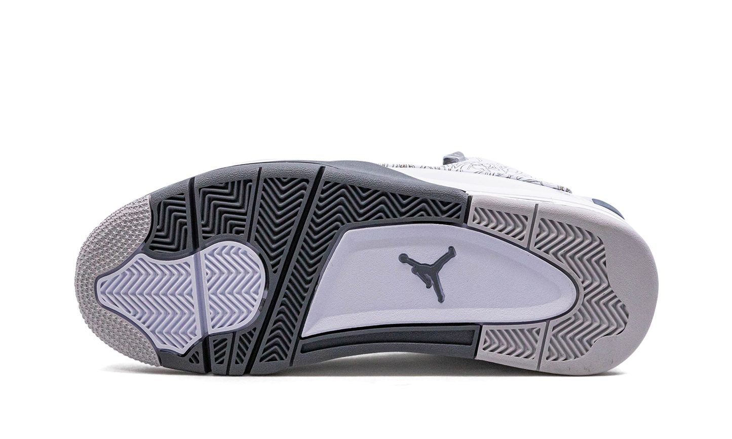 AIR JORDAN DUB ZERO "White / Cool Grey" 311046 107