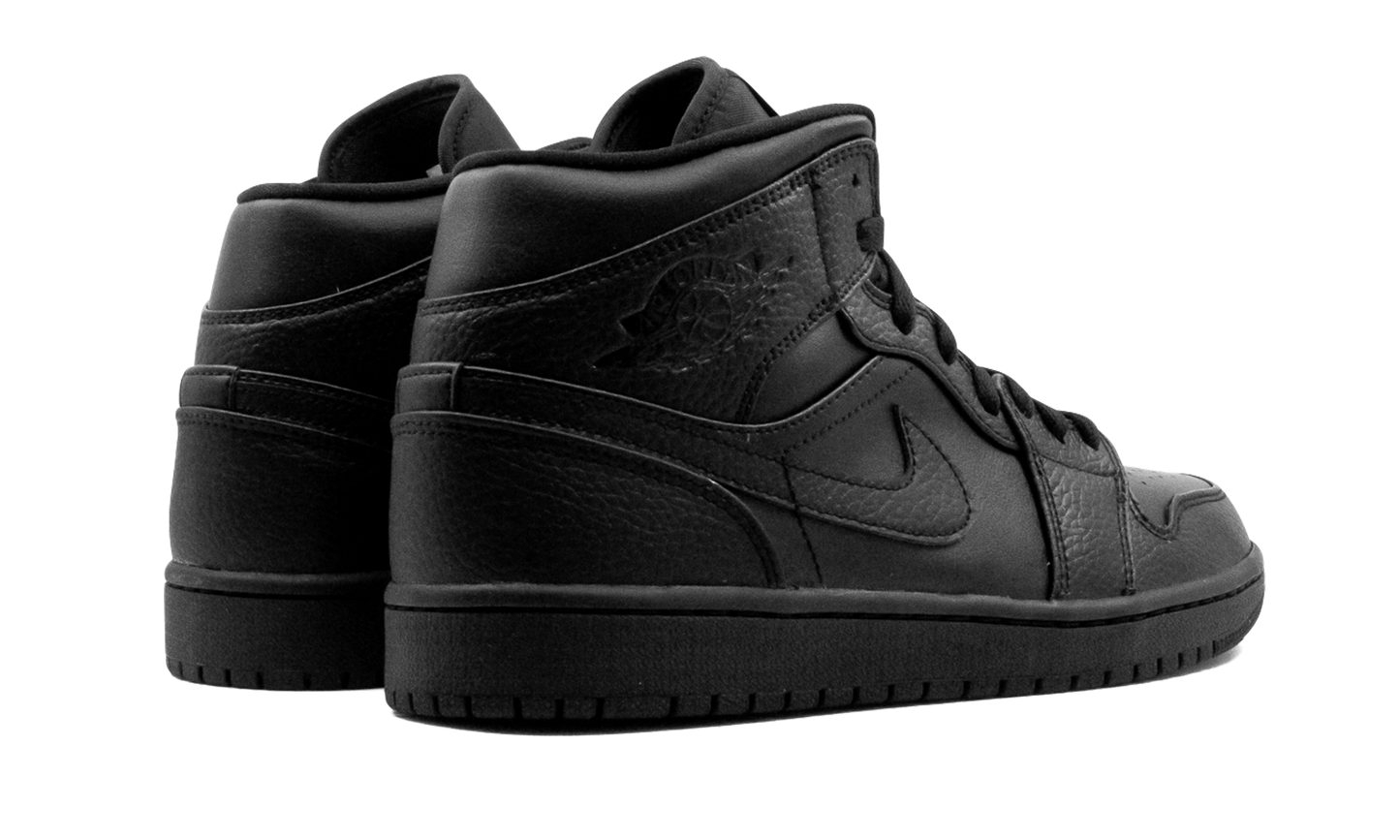 Air Jordan 1 Mid "Triple Black" 554724 091