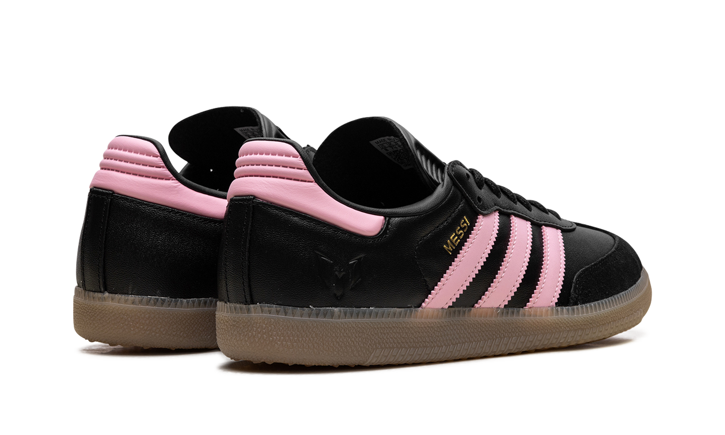 Samba Messi Indoor "Core Black / Gold Metallic / Gum"