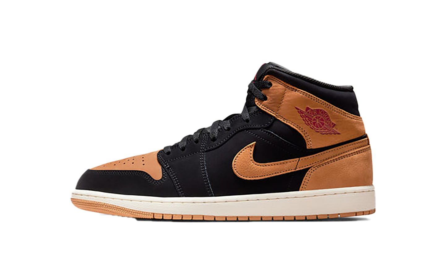 Air Jordan 1 Mid SE "Black/Beige" HV4091 002